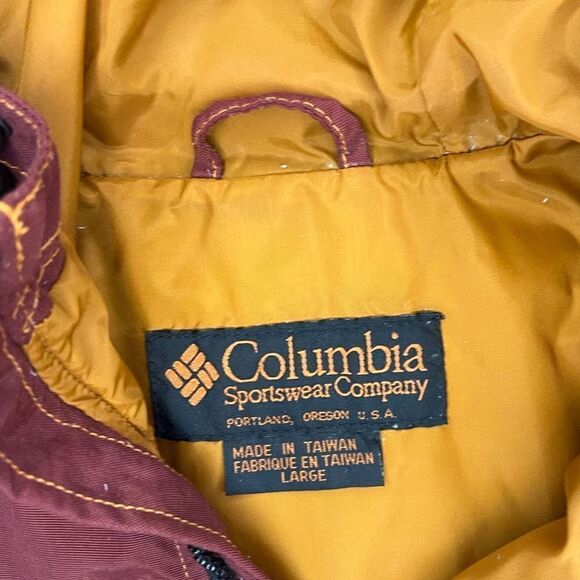 Columbia Convert Quarter Zip Heavy Nylon Hoodie. Tons of Pockets!  Size Large. - Picture 10 of 16